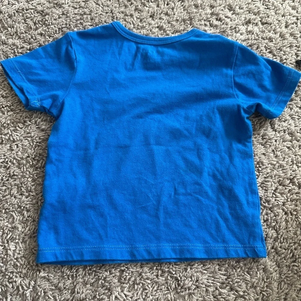 Baby And Toddler Boys Be Cute Graphic Tee - Blue.